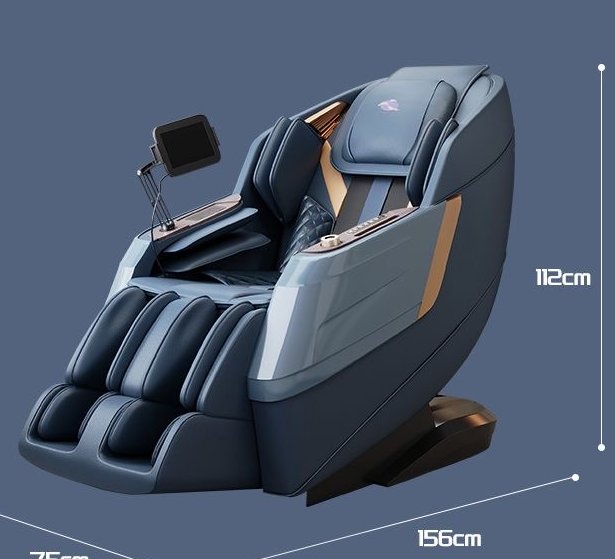 Aceso Core dimensions: 112cm high, 156cm reclined, 75cm wide